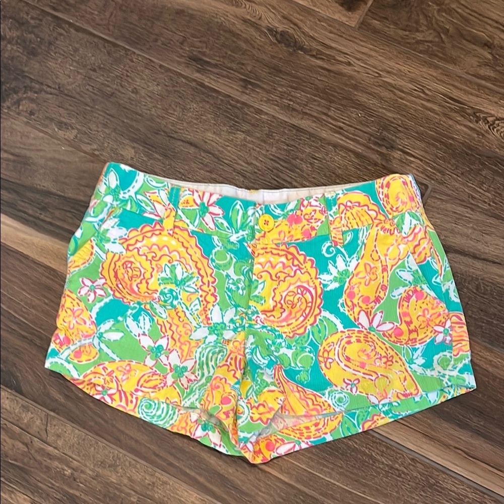 Lilly Pulitzer Colorful Paisley Women Shorts